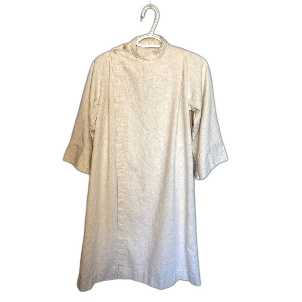 White/Beige Alb Tunic by C. M. Almy vestment co. Height 4'